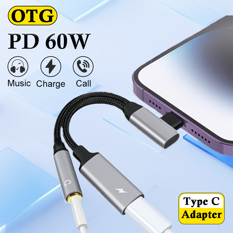 OTG-Coude 2 en 1 USB Type C à  - Transmission Jack Adapter avis et prix