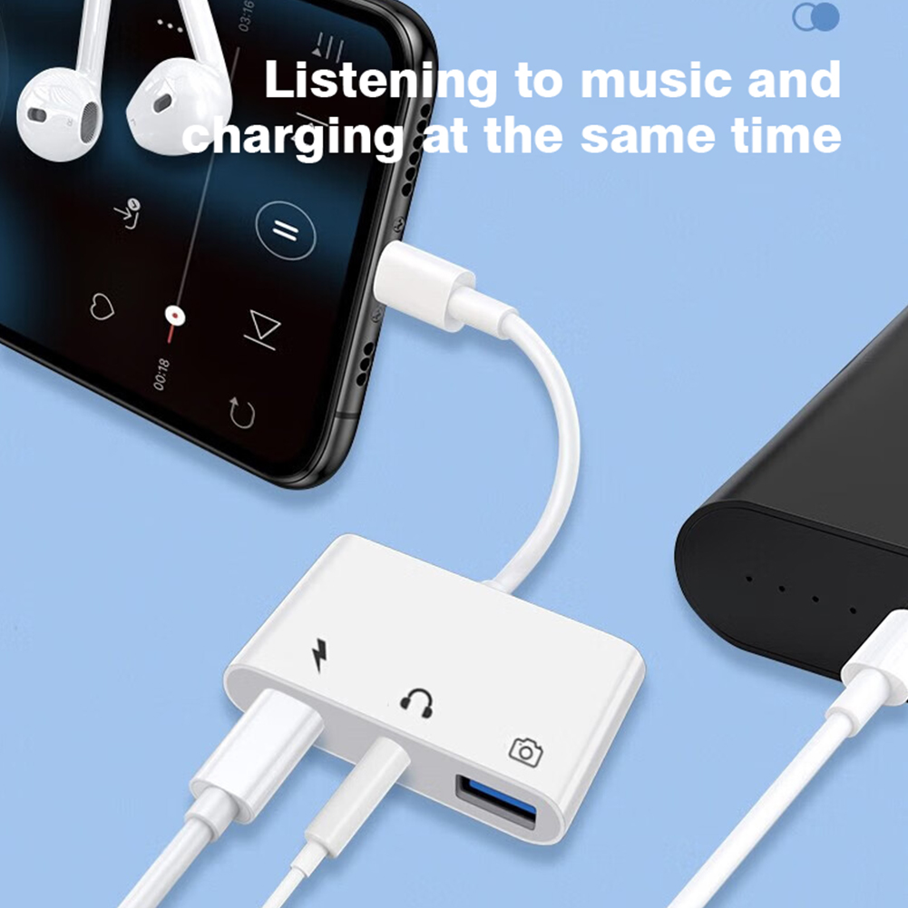 Adaptateur Lightning vers USB  - Transmission Jack Adapter avis et prix